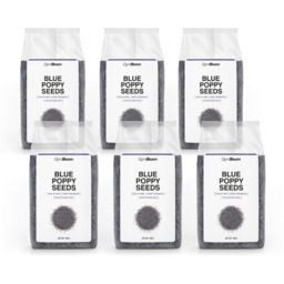 GymBeam Nasiona maku niebieskiego 6 x 500 g
