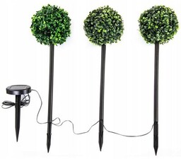 SASKA GARDEN Zestaw lamp solarnych 1039985
