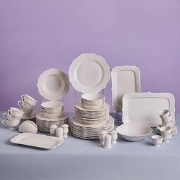 Karaca Vera Gold 84-częściowy zestaw naczyń dla 12