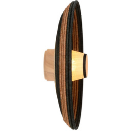 Lampa Ścienna Forestier, Grass, ściemnialny, brąz rdzawy, salon,
