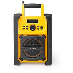 Radio budowlane Nedis RDFM3100YW - FM, Bluetooth, AUX,