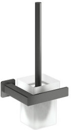 OMNIRES NL80620 GR NELSON szczotka toaletowa, grafit