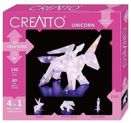 Piatnik Creatto Świecący Jednorożec i Przyjaciele