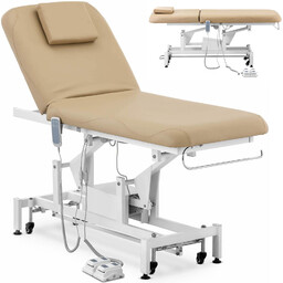 Łóżko stół kosmetyczny do masażu elektryczny 2 silniki