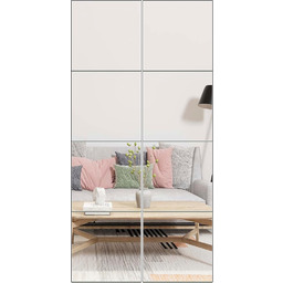 Ruomeng Płytki lustrzane o pełnej długości 30 cm