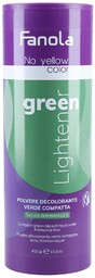 Fanola No Yellow, rozjaśniacz green, 450g