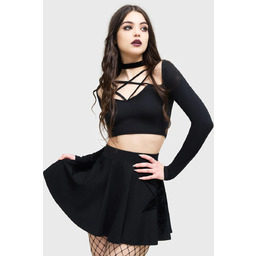 spódniczka KILLSTAR - MEPHISTAR-XS