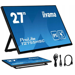 Monitor dotykowy iiyama ProLite T2755MSC-B1 27 Ips Led