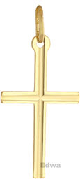 Zawieszka złota Krzyżyk pr.585