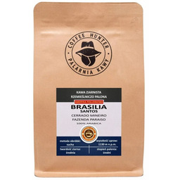 Kawa ziarnista COFFEE HUNTER Brazylia Santos Fazenda Paraiso