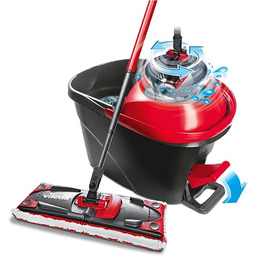 Vileda Zestaw mop płaski i wiadro z systemem