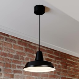 Luminex Lampa wisząca Class, czarny/czarny