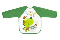 Bocioland Śliniak ceratowy z rękawkami Dino