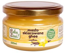 Masło GHEE Sklarowane Waniliowe z Cynamonem i Kardamonem,