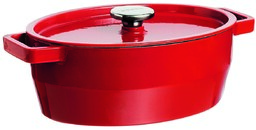 Pyrex Naczynie żeliwne z pokrywką 4 l, 29