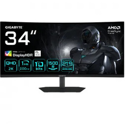 Monitor 34 cale G34WQC2 WQHD 200Hz 2DP 2HDMI