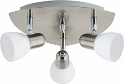 EGLO Lampa sufitowa Enea, 3-punktowa lampa sufitowa, reflektor