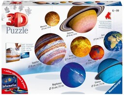 RAVENSBURGER Puzzle 3D Układ Planetarny (960 elementów)