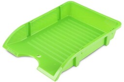 Szufladka na biurko DONAU niełamliwa PP A4 jasnozielona