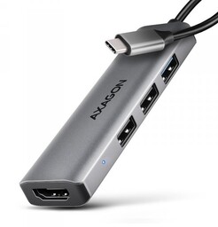 AXAGON HMC-H3A Wieloportowy hub USB 4in1, 5Gbps, 3x