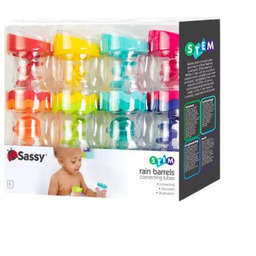SASSY Kubeczki do kąpieli 6m+ Zestaw zabawek