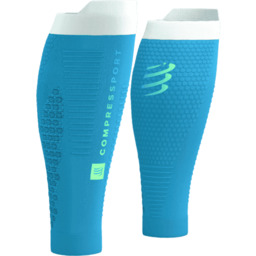 COMPRESSPORT Opaski kompresyjne na łydki R2V3 norse blue/white