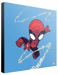 Semic Marvel Wooden Wall Art Spider-Man by Skottie