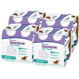 Zestaw 4x Nutridrink Skin Repair czekolada, 4x200ml (dawniej
