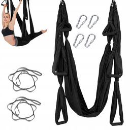 Chusta Akrobatyczna Do Jogi Rociągania Mięsni Materiałowa Szarfa