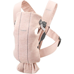 Babybjorn, Mini 3D Jersey, Nosidełko, Jasny Róż
