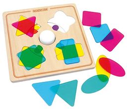 Legler gra na podstawie płytek magiczne drewniane puzzle