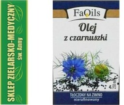 OLEJ Z CZARNUSZKI 500ml TŁOCZONY NA ZIMNO, NIERAFINOWANY