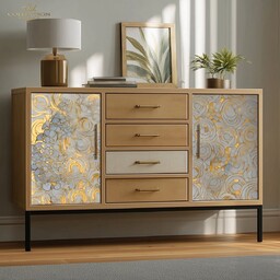 Zestaw papieru morwowego meblowego do decoupage  FPA1010