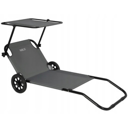 Leżak turystyczny Nils Camp NC3307 Szary
