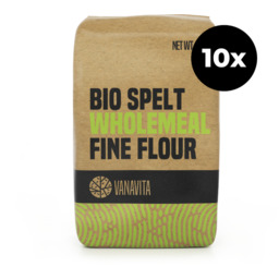 VanaVita BIO Drobna mąka orkiszowa pełnoziarnista 10 x