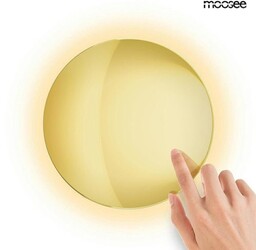 MOOSEE lampa ścienna SHADOW SUN 30 złota