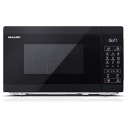 Kuchenka mikrofalowa SHARP YC-MG02E-B z grillem 20l