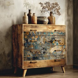 Zestaw papieru morwowego meblowego do decoupage  FPA1009