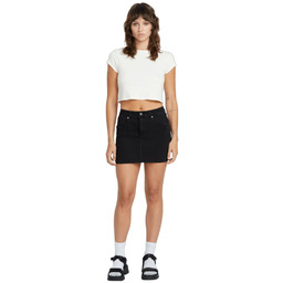 spódnica VOLCOM - Dropping In Skirt (BLK) rozmiar: