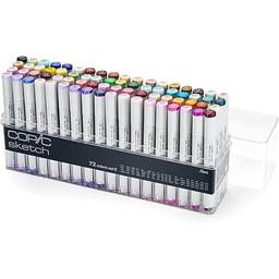 COPIC Sketch Marker Set "E" z 72 kolorami