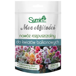 Nawóz rozpuszczalny do kwiatów balkonowych Moc Obfitości Sumin