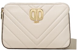 Torebka DKNY Delphine Dbl Zip Cbo R23EBG29 Écru