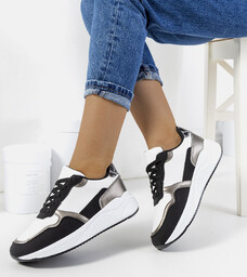 Czarne sneakersy Mazzanta-36