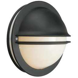 Norlys - Berlin Zewnętrzna Lampa Ścienna Czarna
