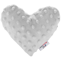 BOCIOLAND Termofor Serce Minky Jasny szary