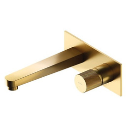 Omnires bateria umywalkowa podtynkowa Contour złoty szczotkowany CT8015GLB