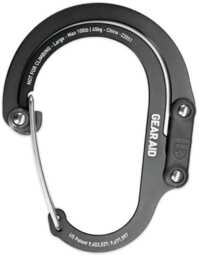 Karabińczyk Gear Aid Heroclip Large - stealth black