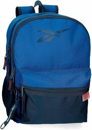 Reebok Atlantic, niebieski, Mochila Escolar, plecak szkolny