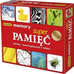 Memory Super pamięć, gra rodzinna, Adamigo