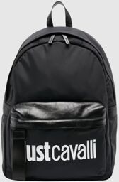 JUST CAVALLI Czarny plecak Range Institutional Logo